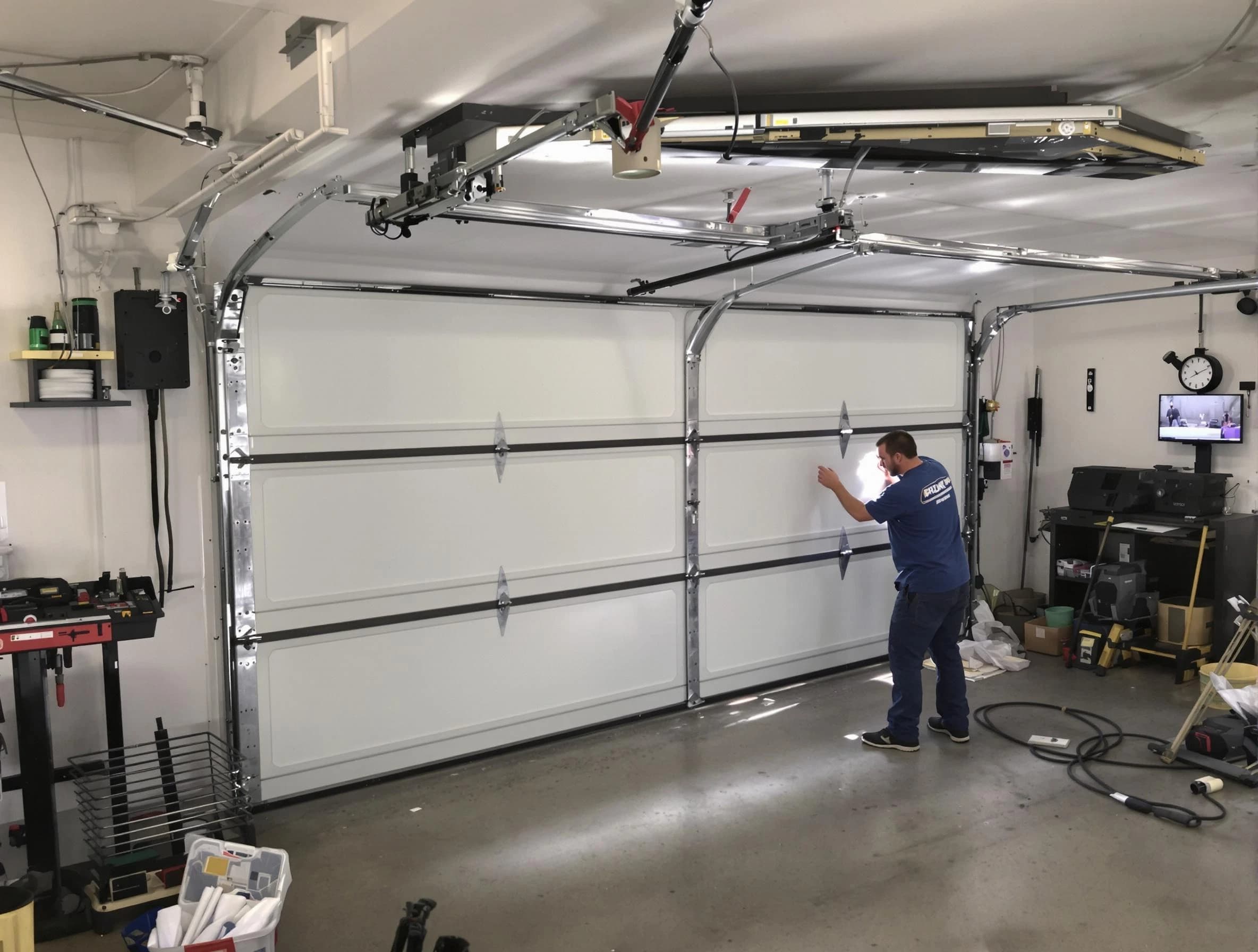 Professional garage door repair service by Cranberry Garage Door Repair in Cranberry