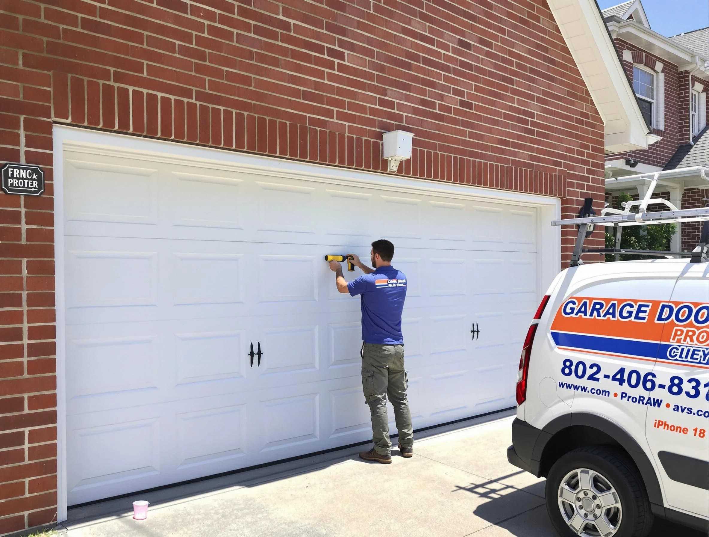 Local garage door repair service by Cranberry Garage Door Repair in Cranberry