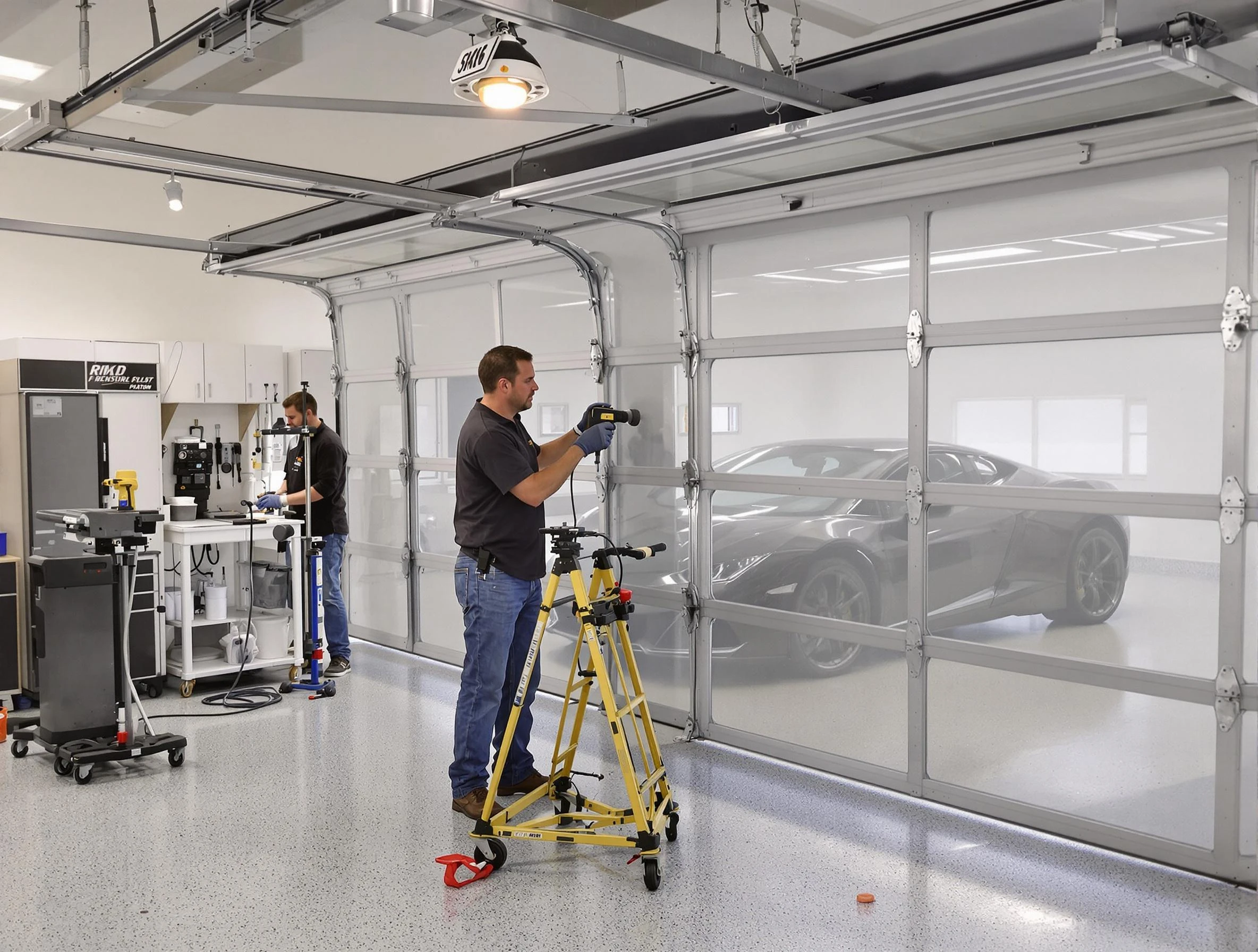 Garage Door Dents Repair in Cranberry