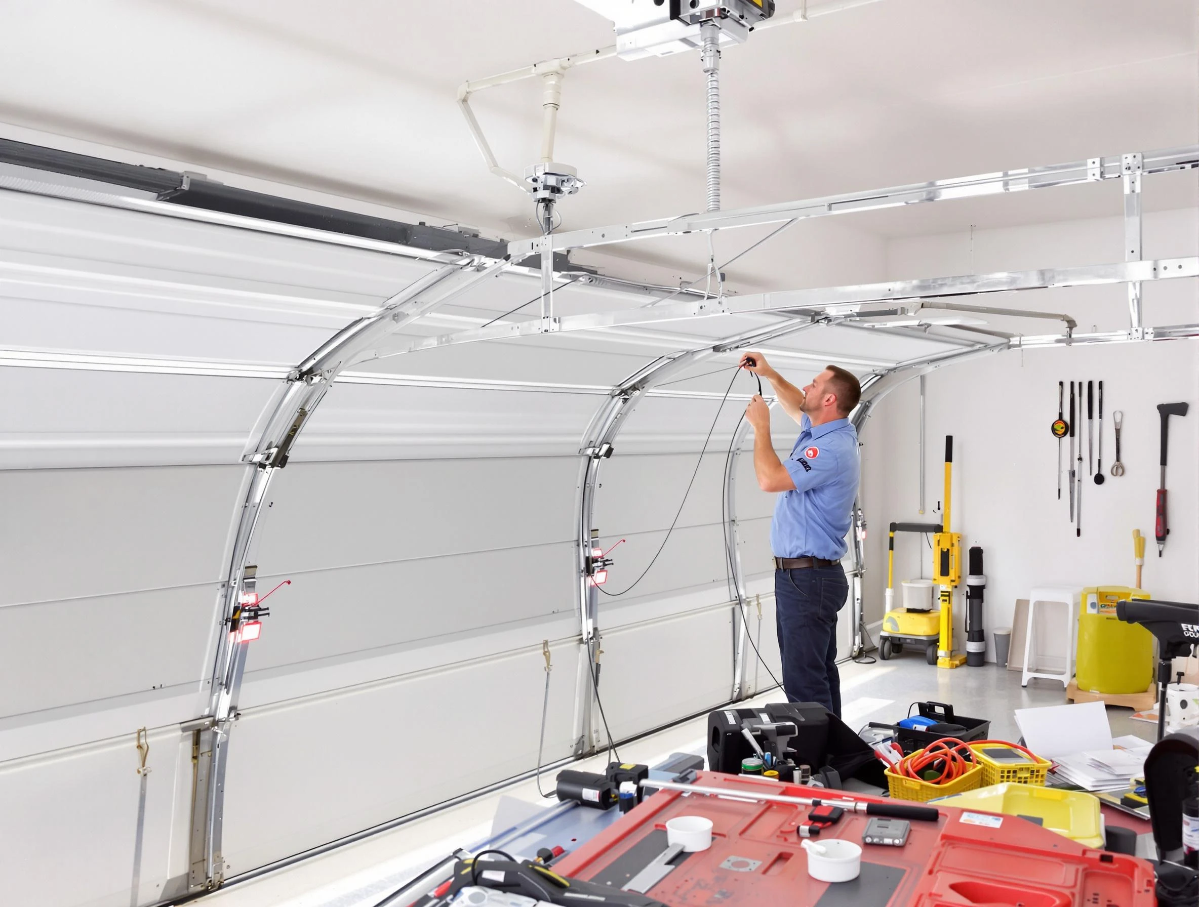 Garage door cable repair service by Cranberry Garage Door Repair in Cranberry