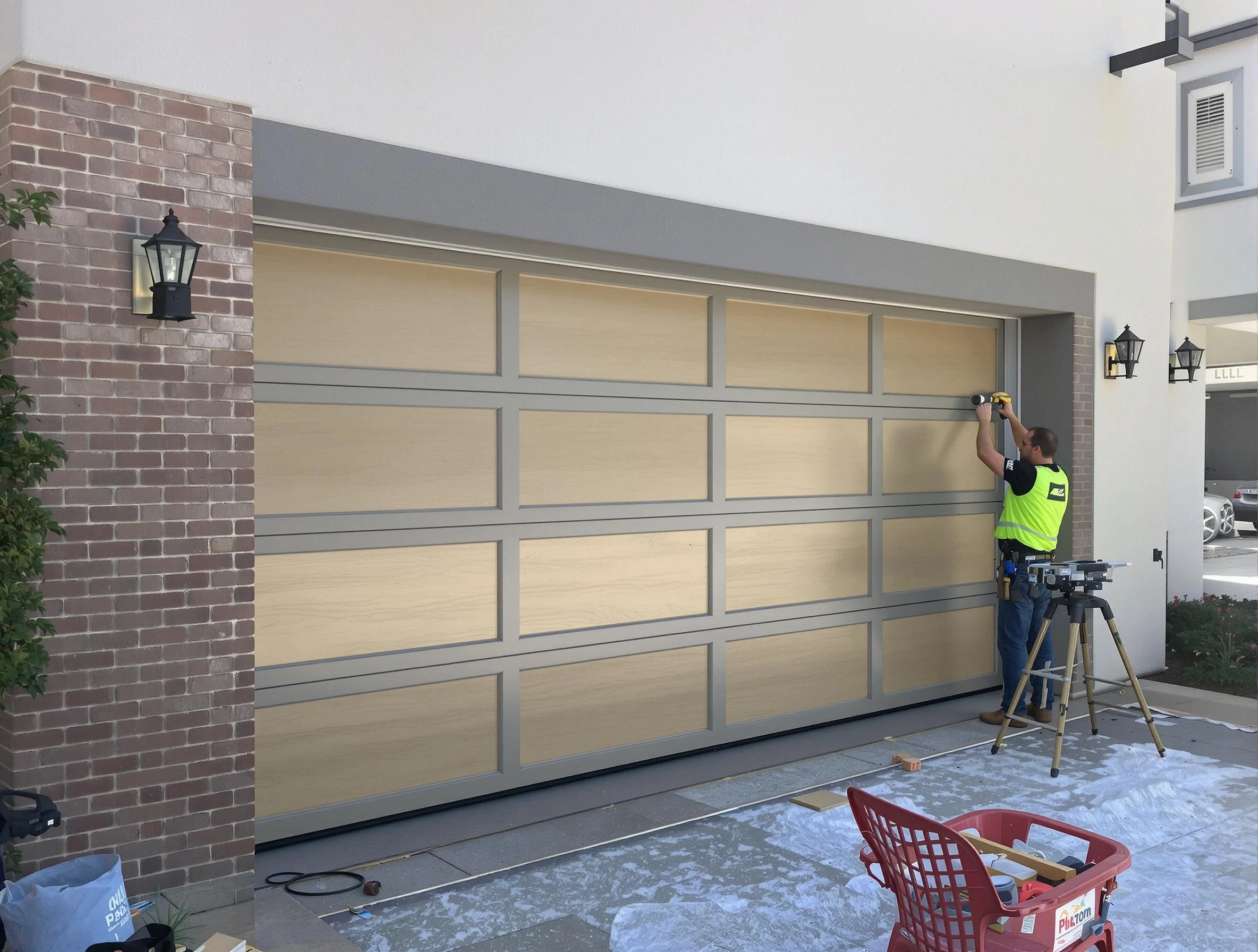 Garage door replacement service by Cranberry Garage Door Repair in Cranberry