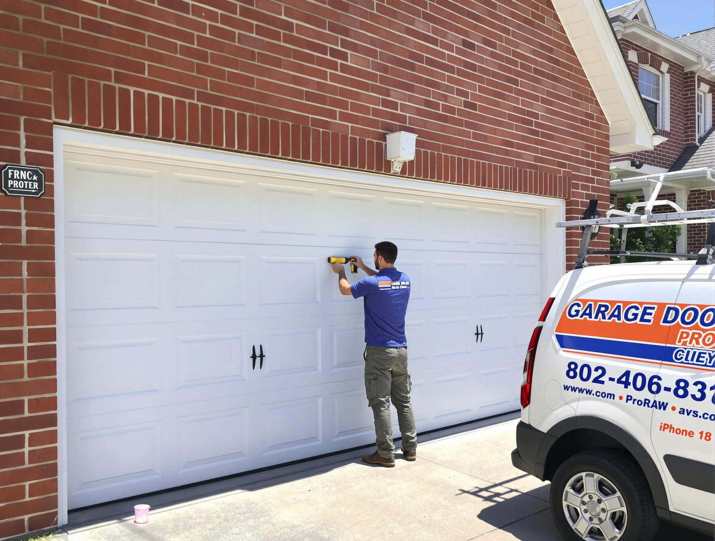 Local garage door repair service by Cranberry Garage Door Repair in Cranberry